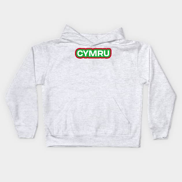 Cymru Kids Hoodie by Way of the Road